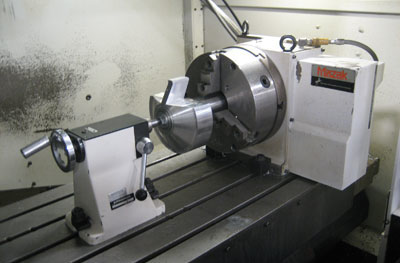 4th axis machining